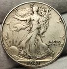 1941 D Walking Liberty Half Dollar - 90% Silver - Great For Albums - WL-4128d