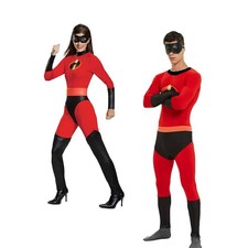 Adult The Incredibles Cosplay Fancy Dress Costume party Bodysuit Dress Up