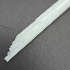 200 White Opal NOODLES Full Tube Oceanside Glass & Tile System 96 COE