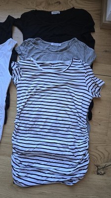 Umstandsmode Basics, 3xT-Shirt, 2xTop, 2xLeggins 7/8, 1x Leggins lang, Gr. S