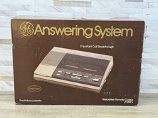 NEW Old Stock GE 1991 Deluxe Beeperless Answering System Machine 2-9880 Vintage