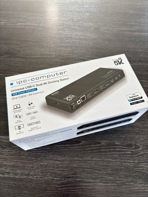 IPC-Computer Universal USB-C Dual 4K Docking Station