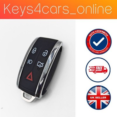 Smart Fernbedienung Schlüsselanhänger für Jaguar XF XK XK8 XKR 433MHz 5 Tasten 
