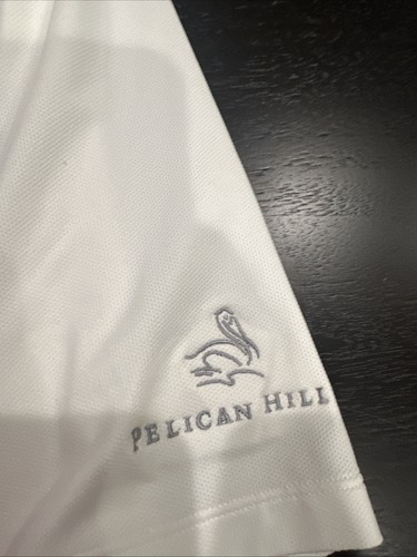 TIGER WOODS NIKE GOLF POLO SHIRT -XL- WHITE RED STRIPE Pelican Hill - Picture 3 of 10