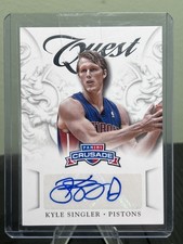 2012-13 Panini Crusade - Quest Autographs Kyle Singler #32 (AU, RC)