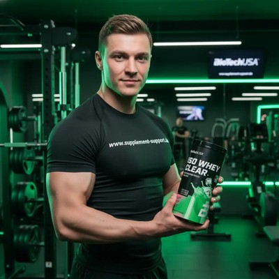 BioTech USA Iso Whey Zero Clear Protein Pulver 400g