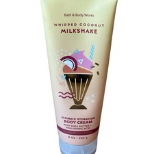 Bath  Body Works Whipped Coconut Milkshake Body Cream 8 floz