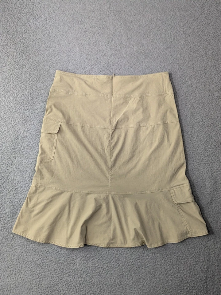Falda Royal Robbins Discovery para mujer 6 bolsillos de carga tostados senderismo elástica Foto 2 de 4