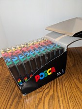 Uni POSCA PC-5M Paint Markers, 80 Multi Surfa...