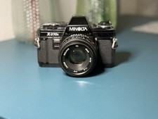Minolta X-370 35mm SLR Film Camera - Black (Kit with Lens)