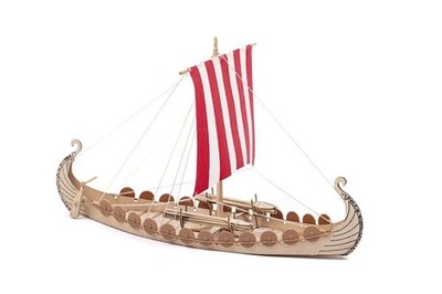 Billing Boats Mini Oseberg Wikinger Schiff 1:90   Holz   24 cm   Neu OVP