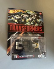 Transformers Collaborative Hot Wheels x Transformers Bone Shaker Figure NEW