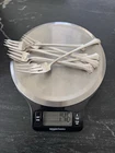 Towle Chippendale Sterling Silver Cocktail Fork Set 8 pcs 146 Grams 4.34 Troy Oz