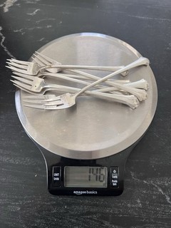 Towle Chippendale Sterling Silver Cocktail Fork Set 8 pcs 146 Grams 4.34 Troy Oz