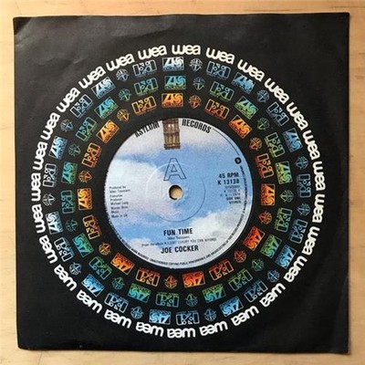 JOE COCKER FUN TIME 7'' 1976 WITH  I CAN'T SAY NO UK