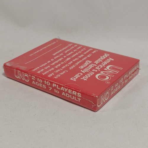 Vintage 1979 Uno Card Game International Games Sealed Deck Never Opened See Pics - Picture 3 of 7