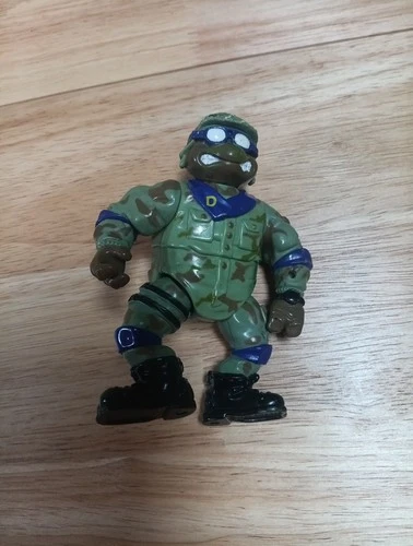 Vintage 1992 TMNT Mutant Military Delta Team Don Figure Ninja Turtles Donatello