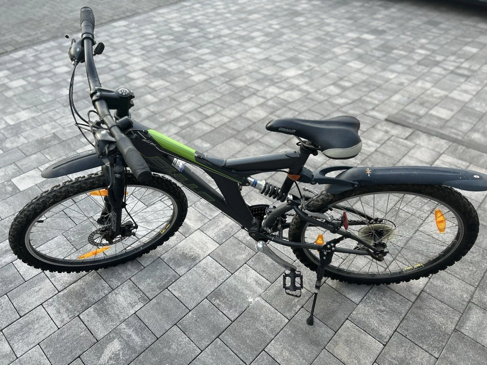 Jugend - Mountainbike Anthrazit - Grün - Bild 4 von 4