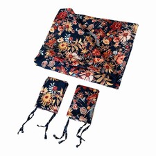 Rare Threshold King Prairie Floral Print Duvet Cover  Shams Set 102  x89  