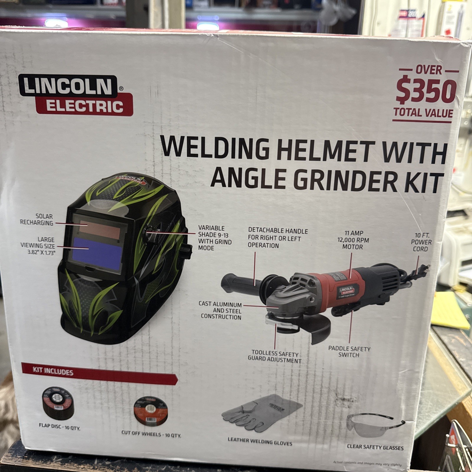 With Angle Grinder Kit K5594-1 W/accessories