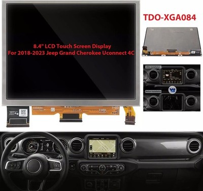 For 2018-2022 Jeep Grand Cherokee TDO-XGA084 8.4'' Uconnect 4C UAQ LCD MONITOR