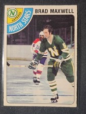 78-79 O-Pee-Chee Brad Maxwell Rookie 🚨🚨🚨 Minnesota North Stars 