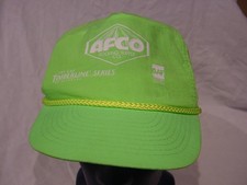 VTG AFCO ROOFING SUPPLY CO HAT - ADJUSTABLE ONE SIZE FITS MOST