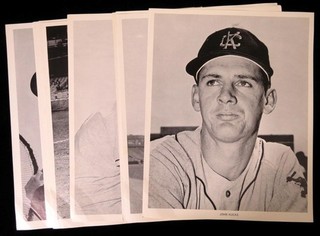 (11) 1961 Manny's Baseball Land Kansas City Athletics Baseball Photos