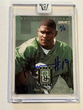 1996 Donruss Keyshawn Johnson Jets Rated Rookie Autographed Insert 1/6