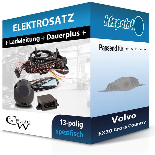 Conwys E-Satz 13Polig Fahrzeugspezifisch Passend für Volvo EX30 Cross Country-image
