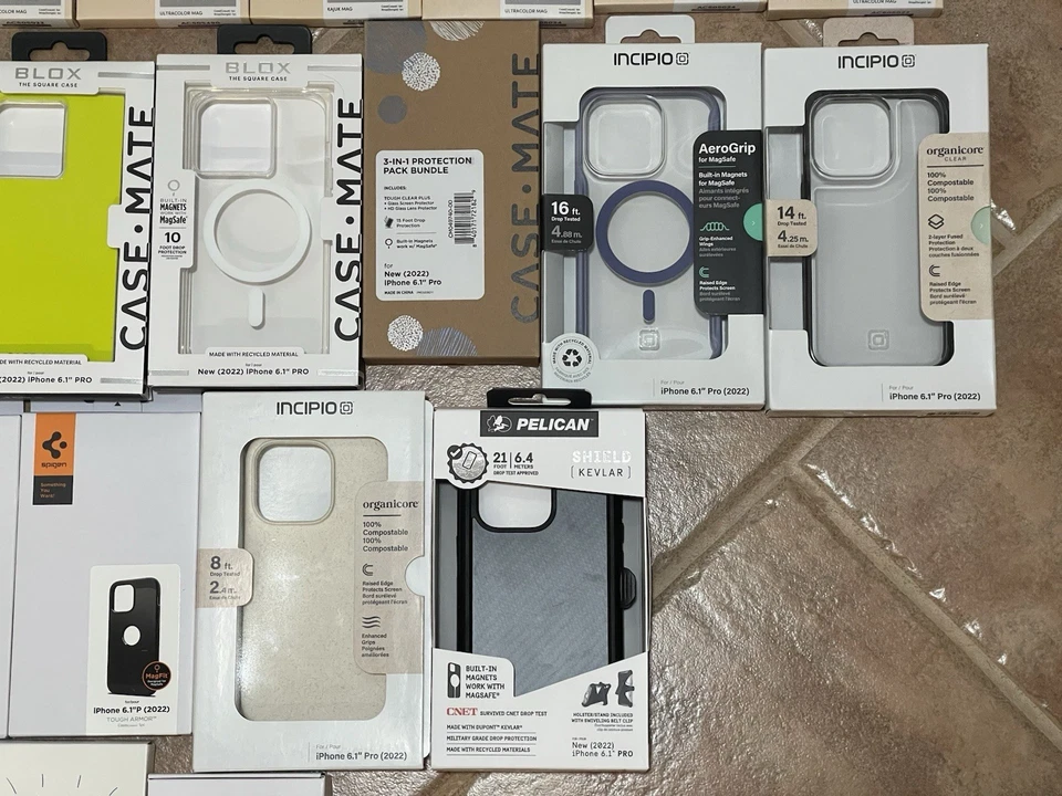LOT (36) iPhone 14 Pro 6.1"P Spigen Case Mate Incipio Cyrill Smartish Cases - Image 3 of 4