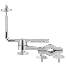 Metronome Clamp Heavy-Duty Metal Drum Metronome Mount Holder with L-Shaped Ro...