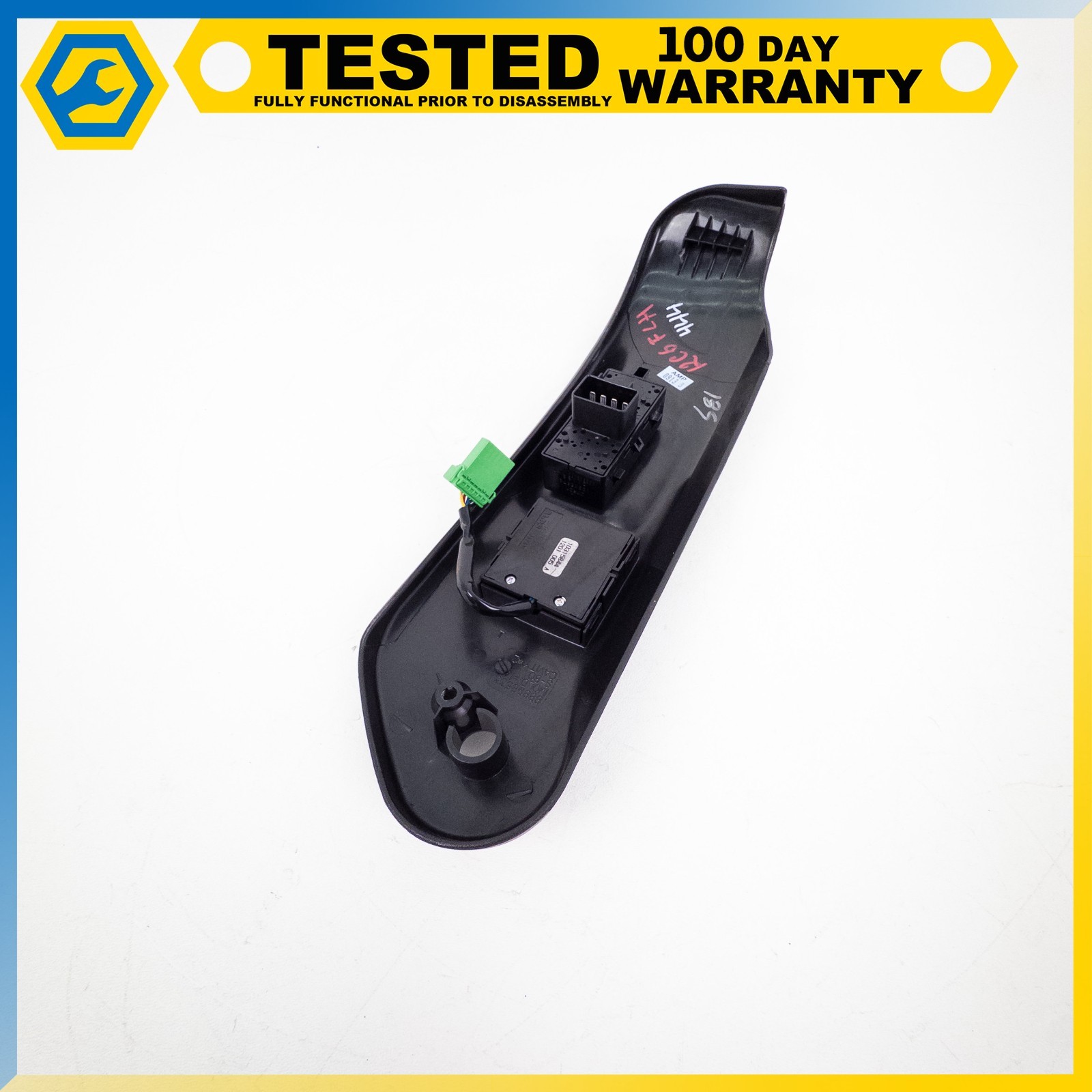 05-13 CHEVROLET CORVETTE C6 FRONT LEFT SEAT CUSHION PANEL SWITCH ASSEMBLY OEM