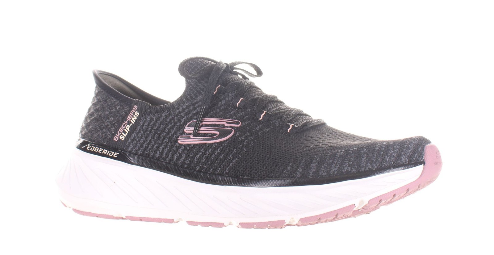 Skechers Womens Impression Black Walking Shoes Size 8 Comfortable & Lightweight-image