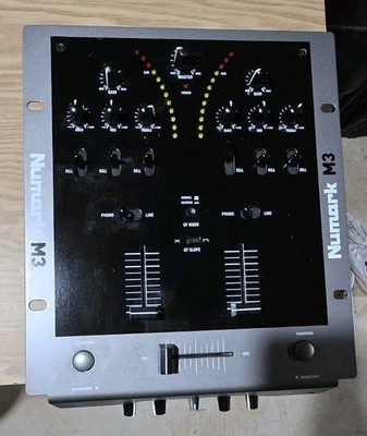 Numark M3 Tabletop 2 Channel DJ Mixer 