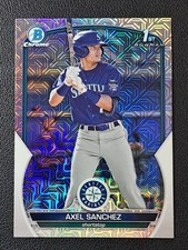 2023 Bowman Chrome - Axel Sanchez #BCP-73 (RC) 1st Bowman - Mojo Refractor - NM