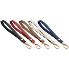 Wristlet Strap,Pu Keychain Wristlet Keychain Hand Strap Replacement for Wallet