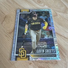 2026 Topps Series 1 #216 Gavin Sheets OPENING DAY FOIL San Diego Padres