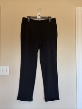 Simply Vera Wang Kohls Classic Black Trouser Dress Pants Career Womens 8 NEW NWT