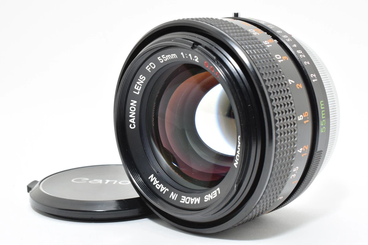 25+ Canon FD f/1.2 Camera Lenses 55mm Focal for sale | Updated Oct