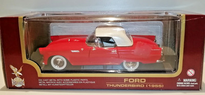 Yat Ming Road Legends 1:18 Ford Thunderbird 1955 Die Cast Metal OVP 92068