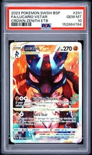 Pokémon TCG Crown Zenith Lucario VSTAR SWSH291 Promo Card PSA 10 Gem Mint