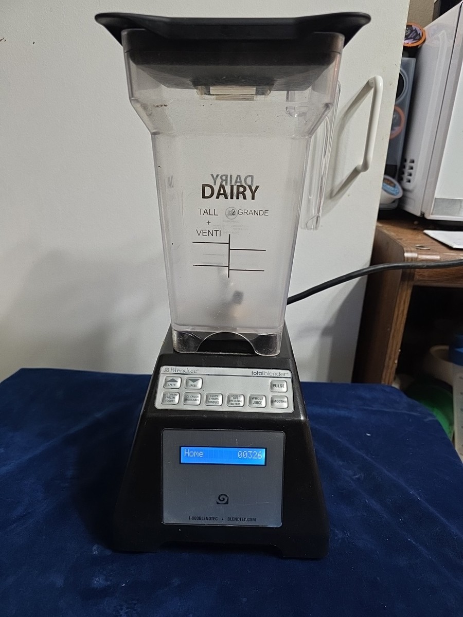 Blendtec Total Blender ES3 ブレンダー　ミキサー BlendTec Total Blender Model ES3 Black 36 Oz w Pitcher and Lid
