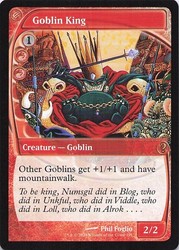 Goblin King (Future Sight) #191 Mystery Booster 2