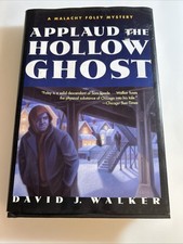 Applaud The Hallow Ghost 1998 Walker Signed by Author ✍️ 1ST Edition H/C 2926