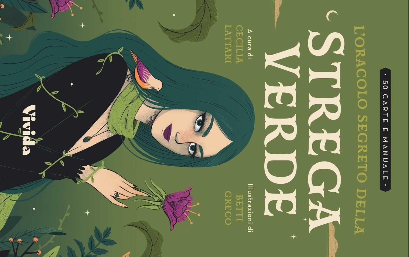 L'ORACOLO SEGRETO DELLA STREGA VERDE - CECILIA LATTARI - 50 CARTE - Immagine 2