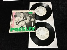 ELVIS PRESLEY EP EPB-1254 SELF TITLED DEBUT DOUBLE EP WHITE LABEL PROMO UNAUTH..