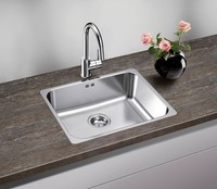 Blanco Supra 500-IF R12 SpüLe Edelstahl, Einbau Von Oben, Ab 60 Cm 526351