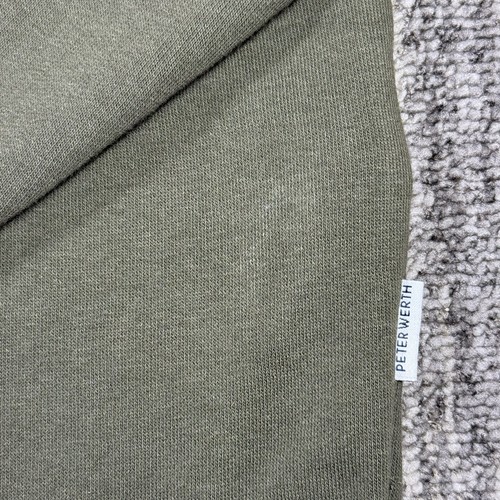 Peter Werth London N.1 Magson Polo Sweatshirt Long Sleeve Green Sz L - Picture 4 of 8
