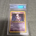 Pokémon TCG Mewtwo Base Set 10/102 Holo Rare 1999 Crown Collectibles Graded